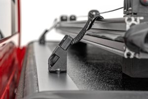 Chevrolet Silverado 3500 HD Hard Low Profile Bed Cover - Rough Country - Tri-Fold - '20-'24 Chevrolet Silverado 3500 HD Hard Low Profile Bed Cover - Rough Country - Tri-Fold - '20-'24